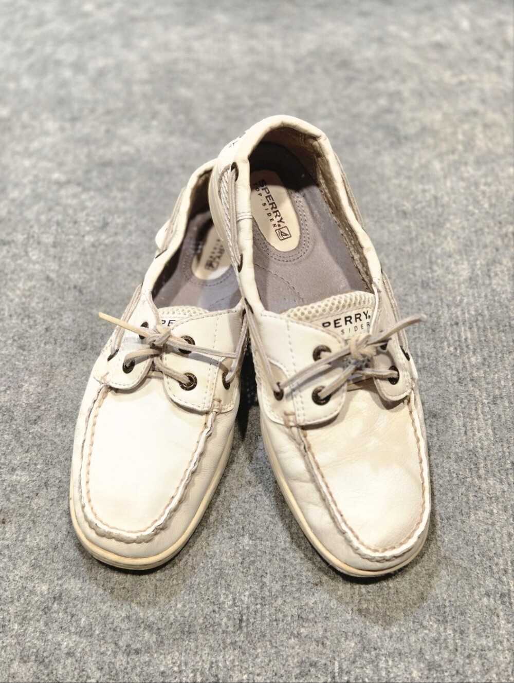 ​Sperry Top-Sider Ivory Boat Shoes Womens Size 8.5M